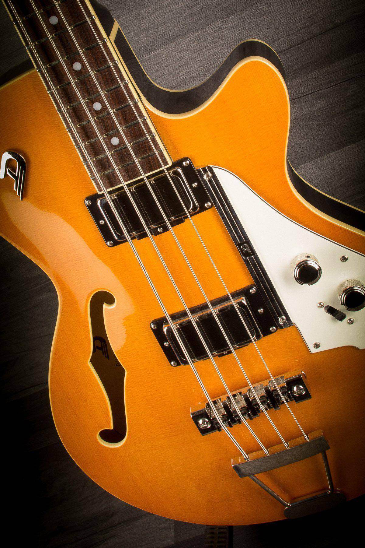 Duesenberg Starplayer Bass Trans-Orange incl. Hard case - MusicStreet