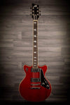 Duesenberg Boneville - Cherry Red inc Hard case - MusicStreet