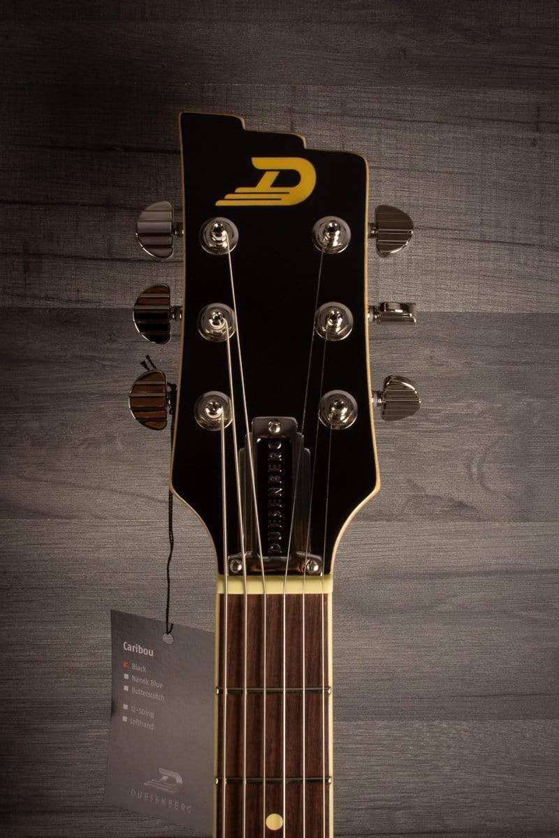 Duesenberg Caribou In Black With Hard Case - MusicStreet