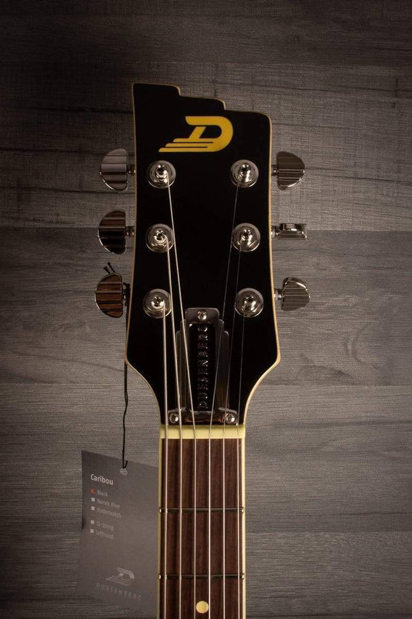 Duesenberg Caribou In Black With Hard Case - MusicStreet