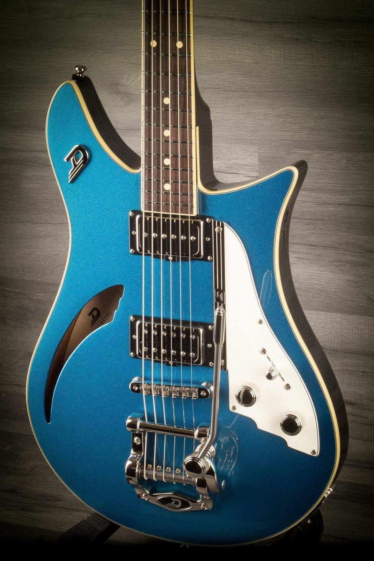 Duesenberg Double Cat Electric Guitar - Catalina Blue
