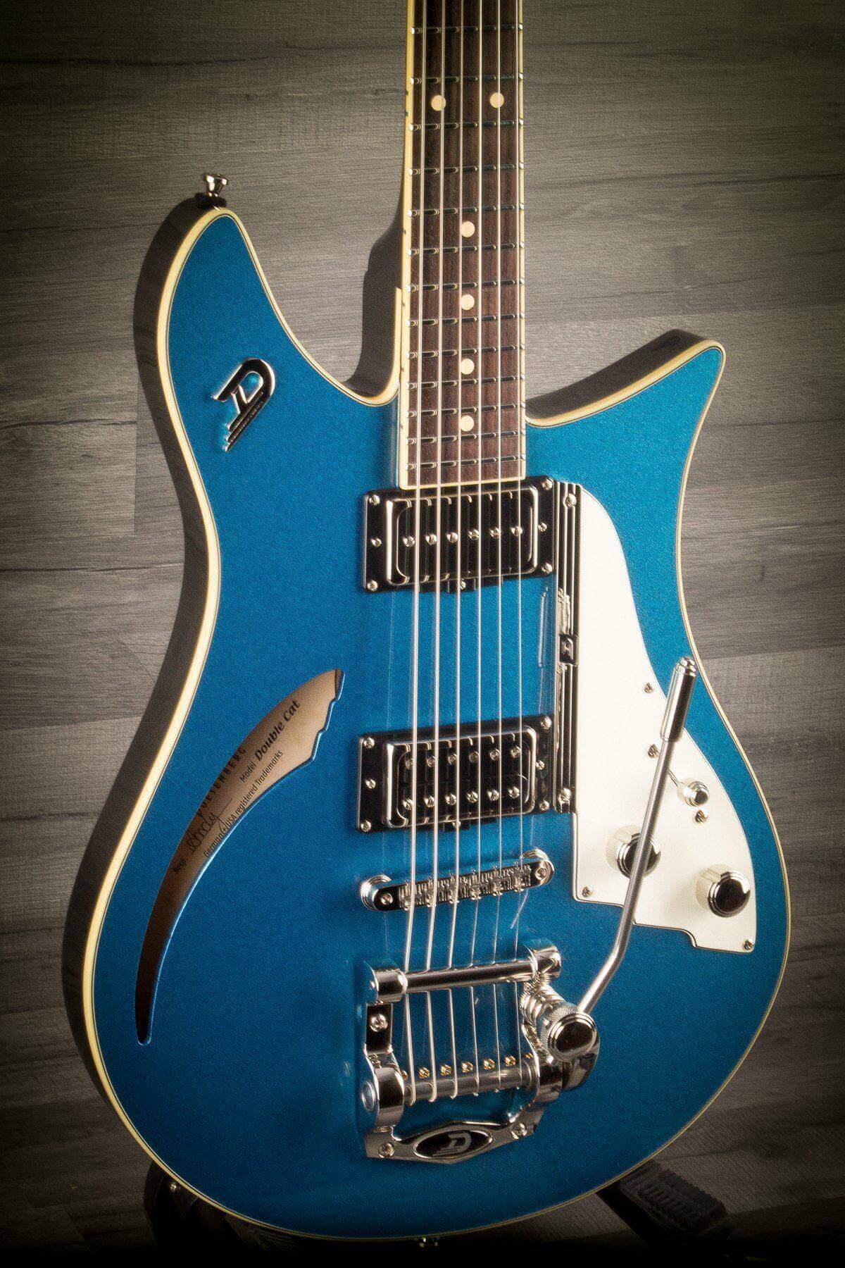 Duesenberg Double Cat Electric Guitar - Catalina Blue