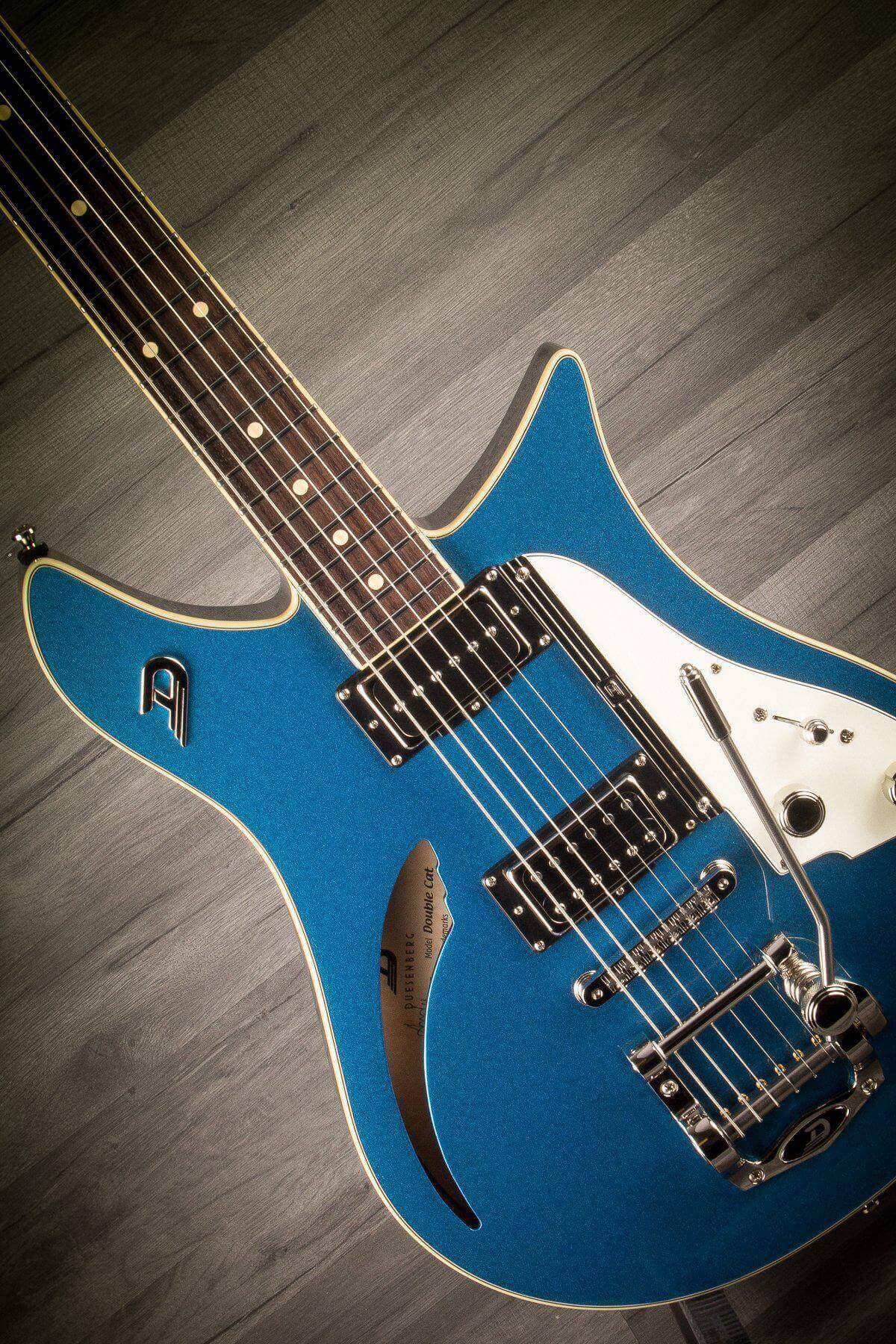 Duesenberg Double Cat Electric Guitar - Catalina Blue
