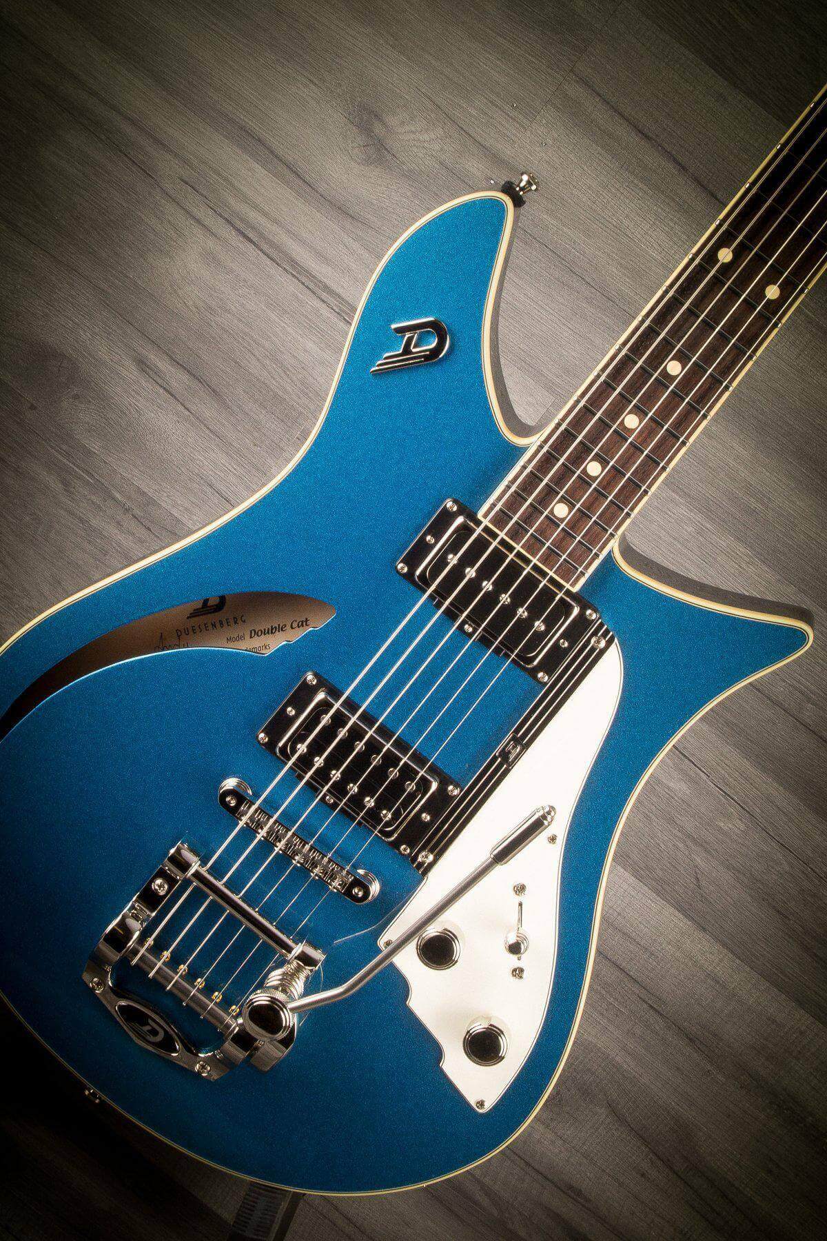Duesenberg Double Cat Electric Guitar - Catalina Blue