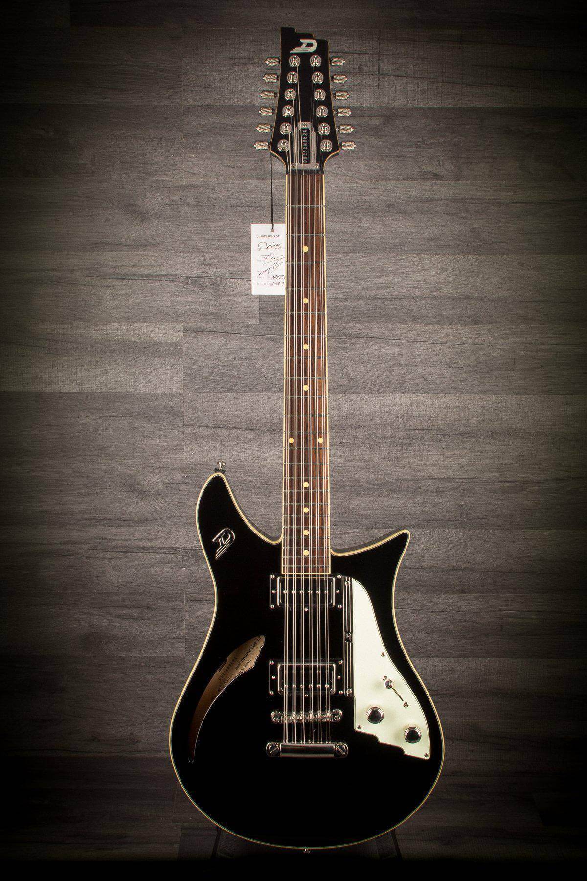 Duesenberg Doublecat 12 String Black inc Hard case - MusicStreet
