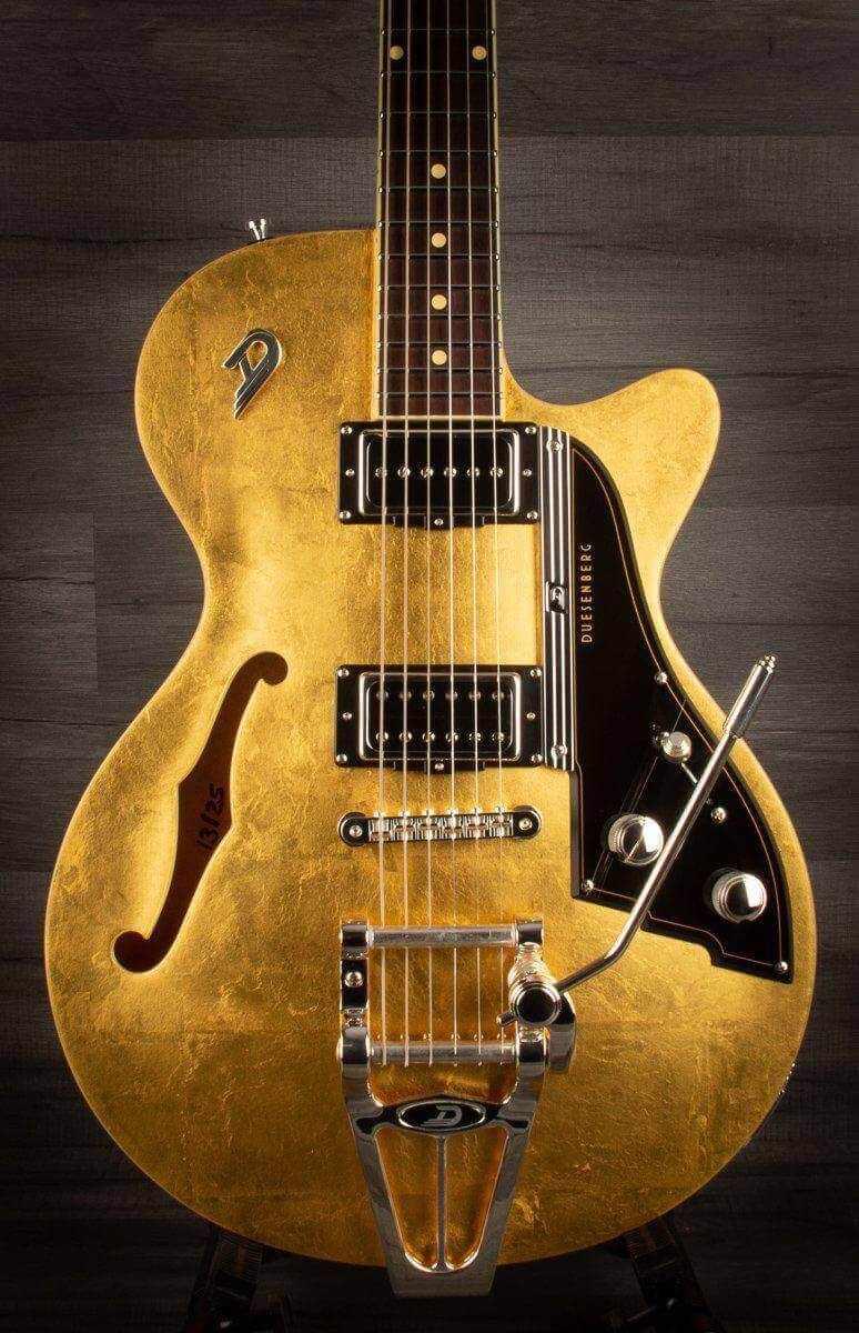 Duesenberg Starplayer TV 25th Anniversary Gold & Silver Leaf