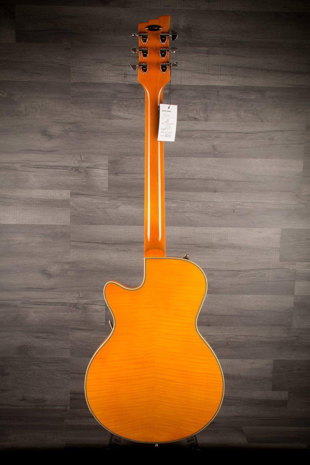 Duesenberg Electric Guitar Duesenberg Starplayer Tv In Classic Honey With Hard Case