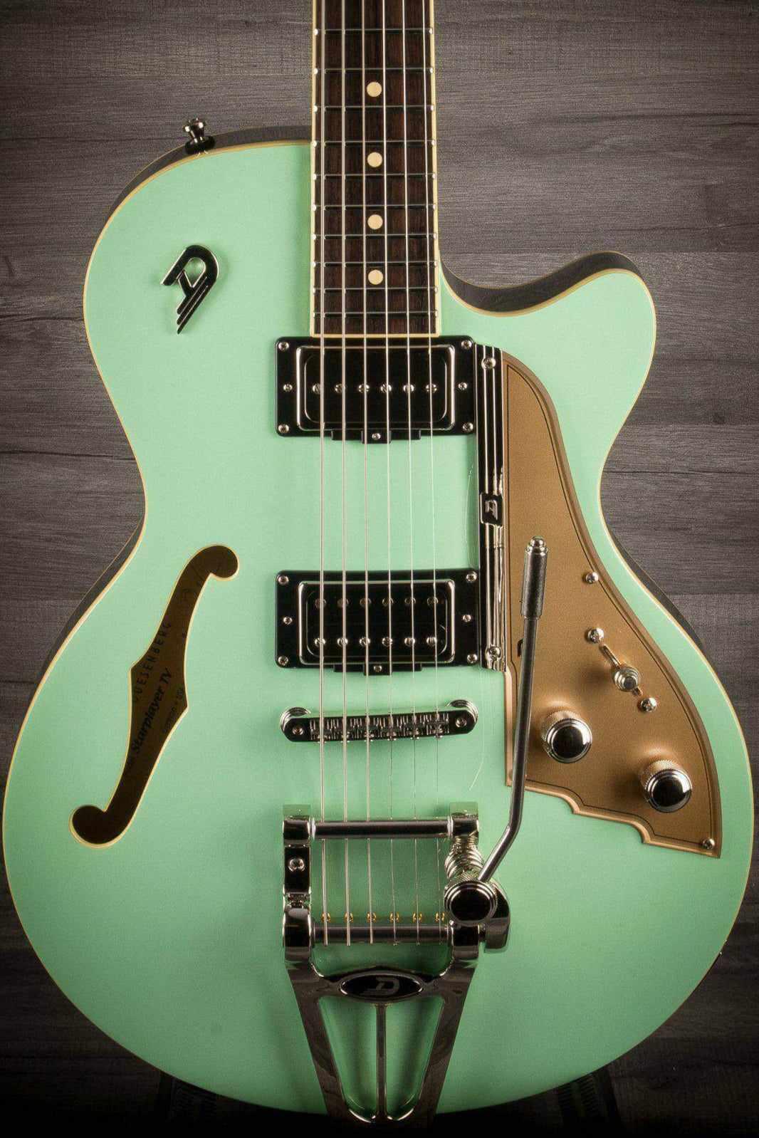 Duesenberg Starplayer TV Electric Guitar - Surf Green (Includes Hard Case)