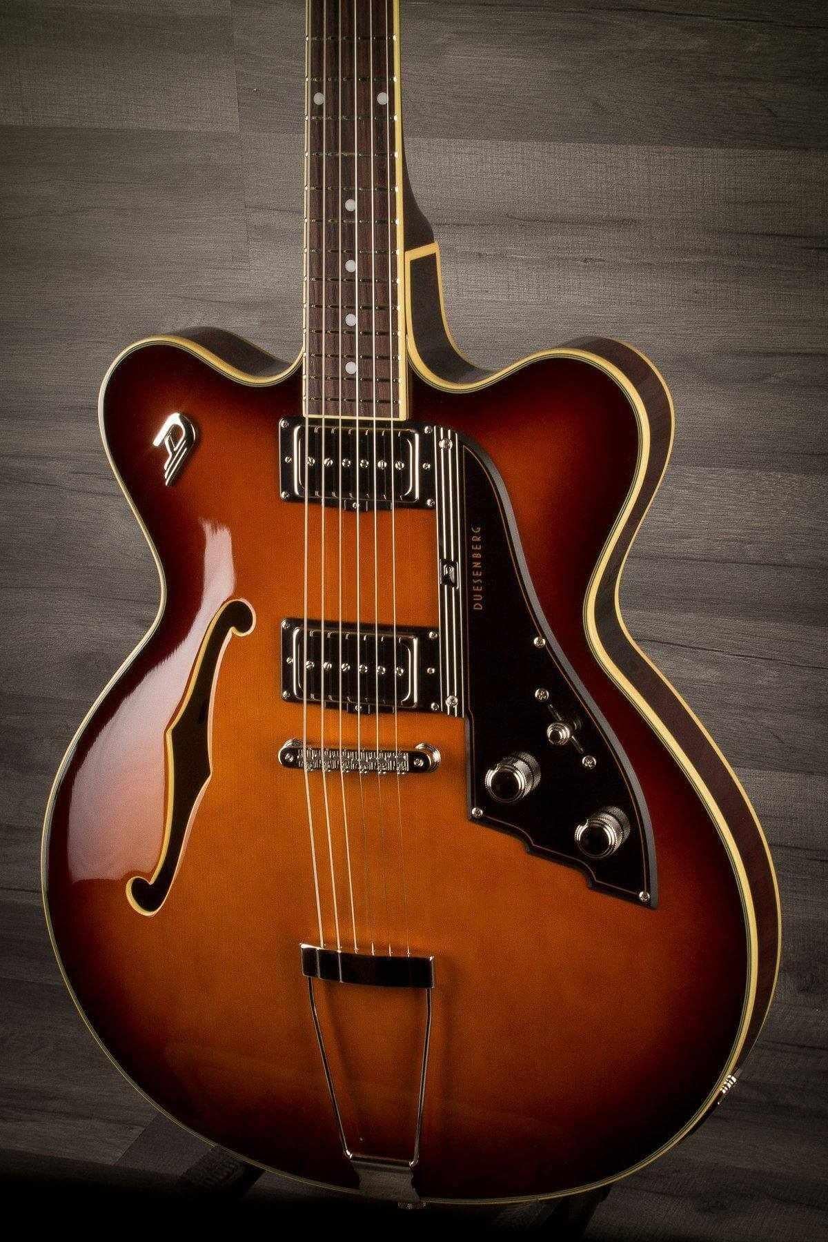 USED - Duesenberg Fullerton Hollow Series - Vintage Burst (Mint condition)