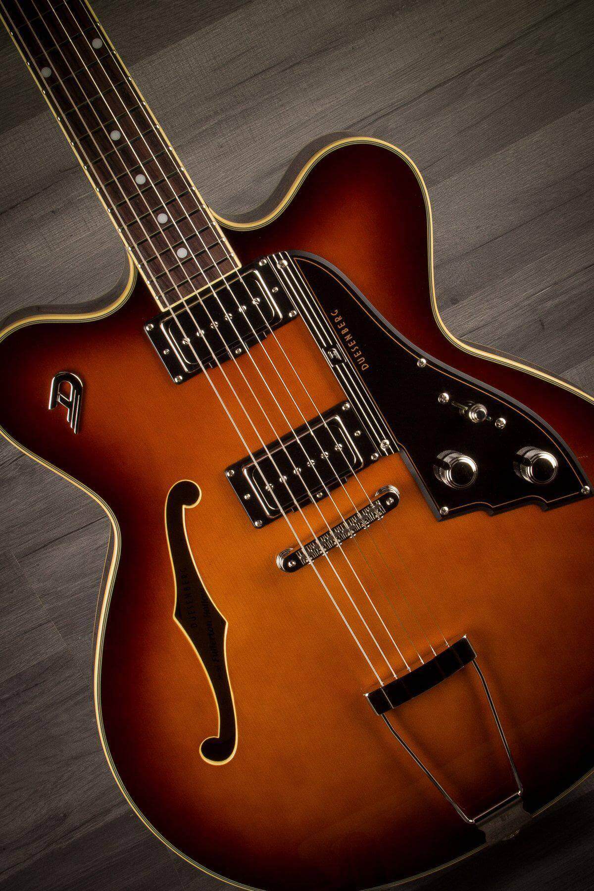 USED - Duesenberg Fullerton Hollow Series - Vintage Burst (Mint condition)