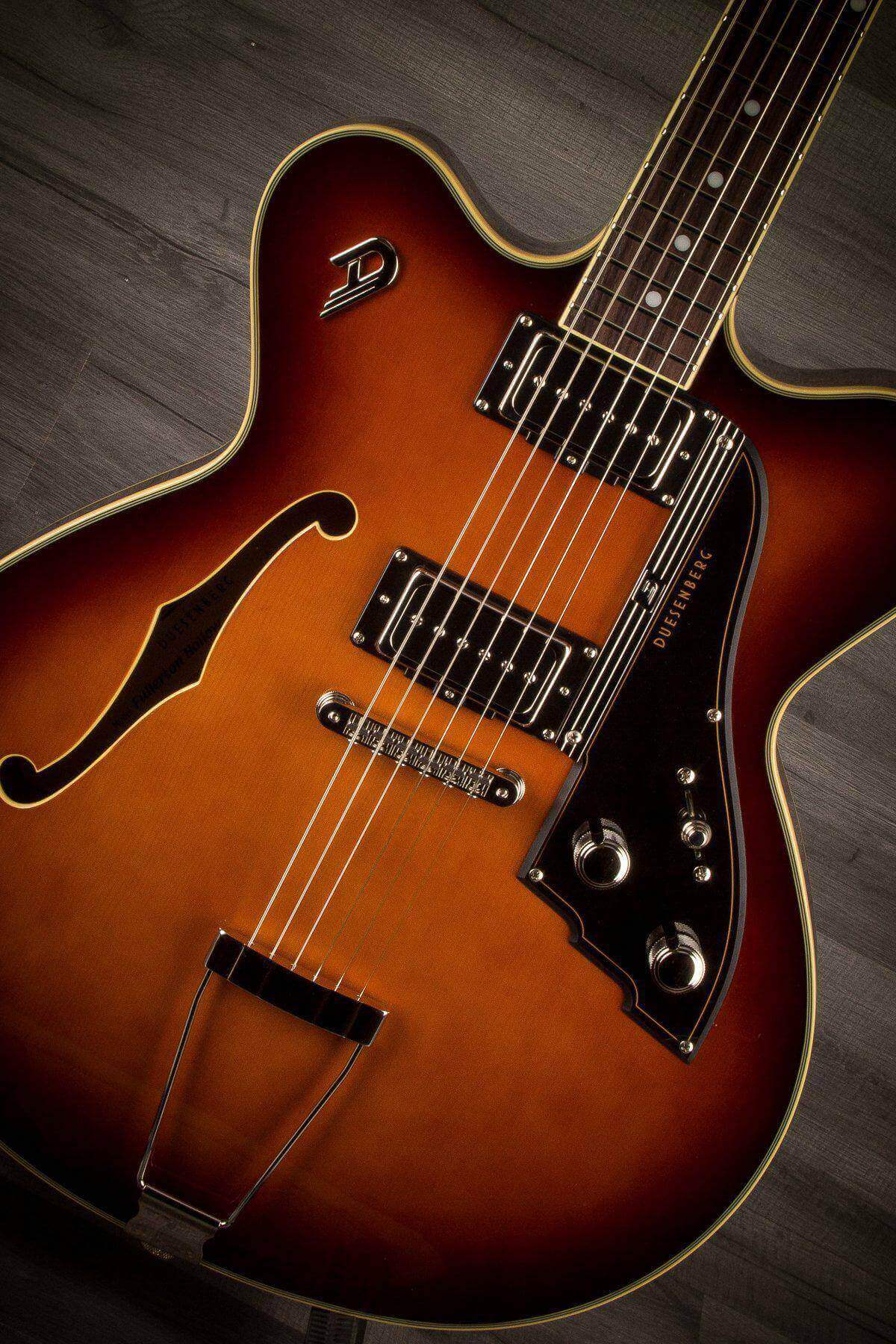 USED - Duesenberg Fullerton Hollow Series - Vintage Burst (Mint condition)
