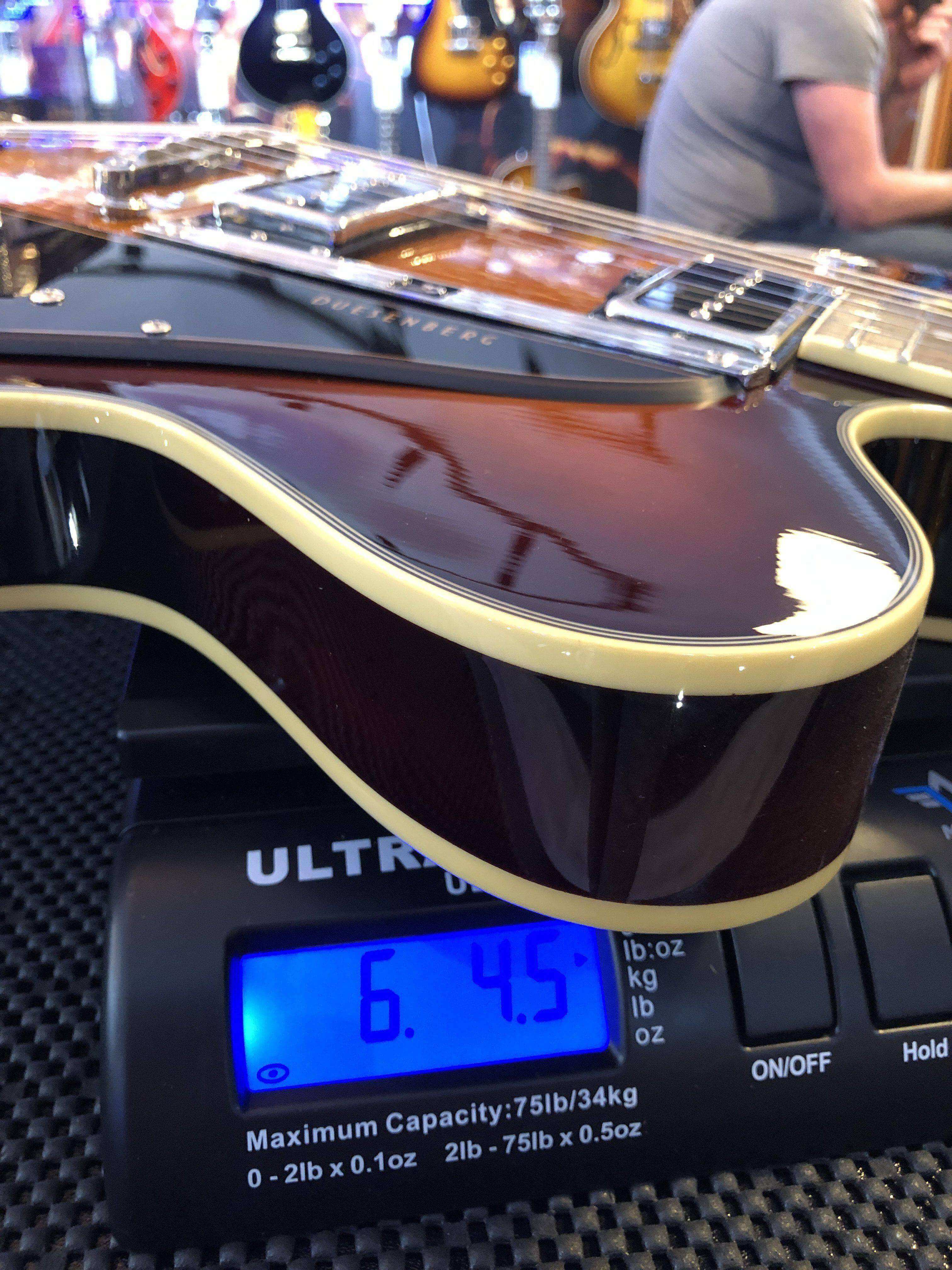 USED - Duesenberg Fullerton Hollow Series - Vintage Burst (Mint condition)