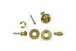 Jim Dunlop Dual-Design Straplok Buttons - Gold