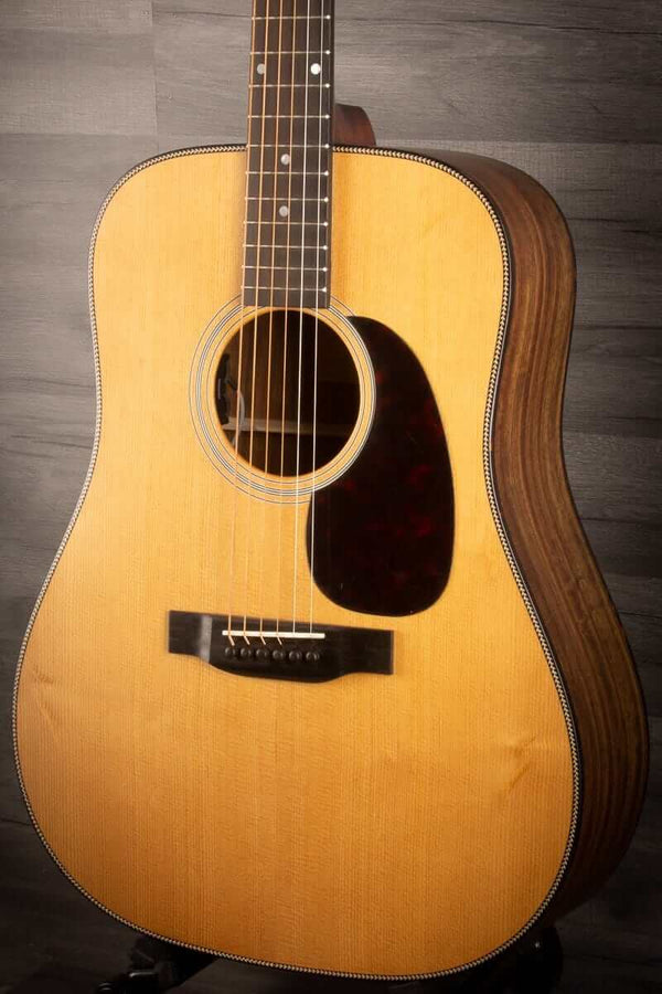 Eastman E3DE Dreadnought Electro-Acoustic Guitar, Natural