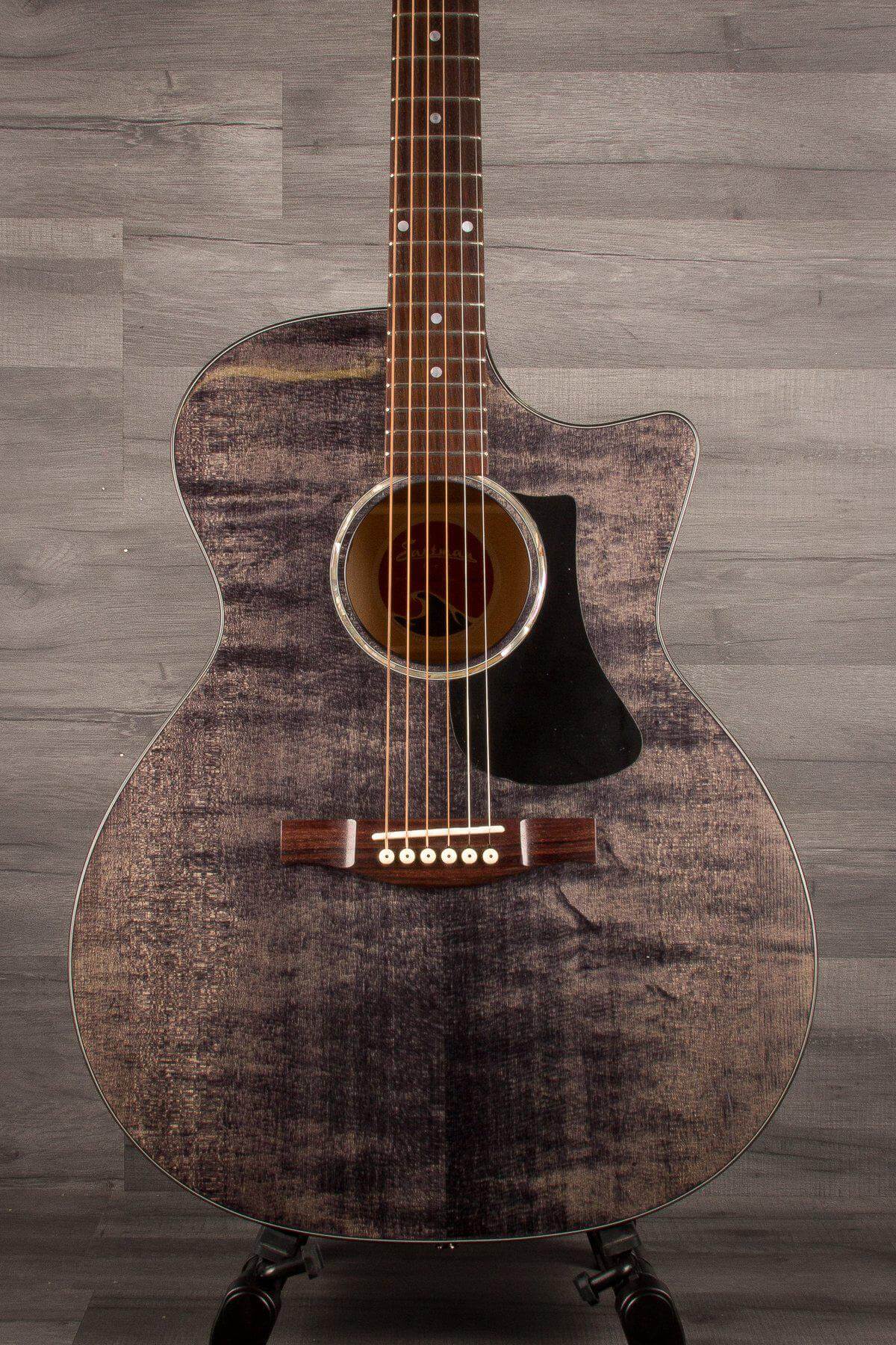 Eastman PCH3 GACE Ltd Trans Black- Grand Auditorium Electro Acoustic Guitar WITH Gig Bag