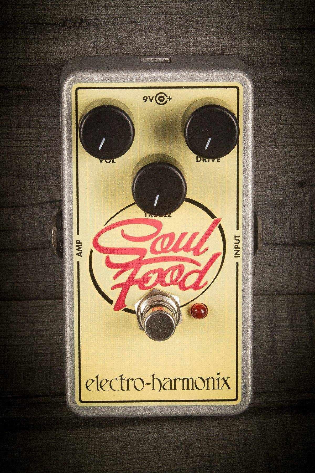 Electro Harmonix - Soul Food Distortion Fuzz Overdrive Pedal