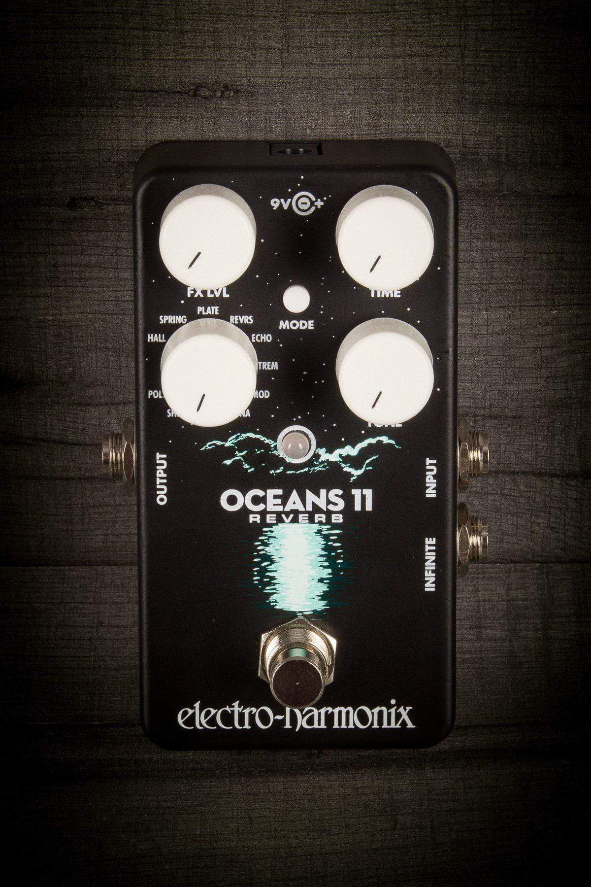 USED - Electro-Harmonix Oceans 11 Reverb Pedal (no power supply)