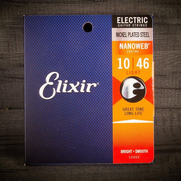 Elixir Strings Elixir 10-46 Nanoweb Coated Electric Guitar Strings