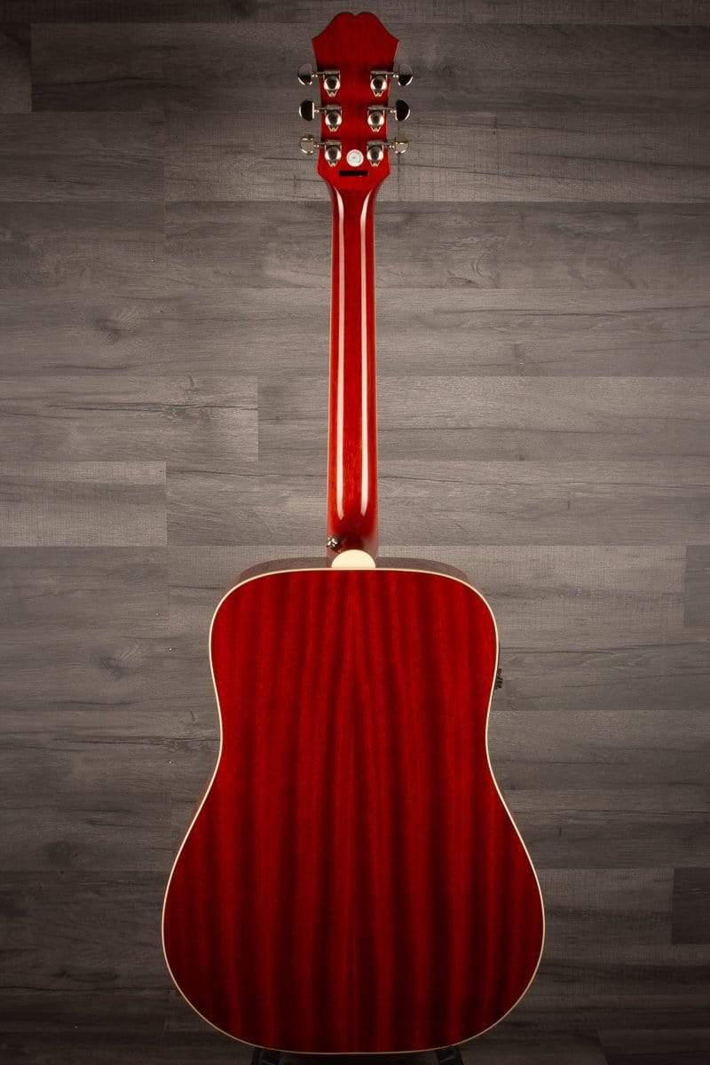 Epiphone Acoustic Guitar USED - Epiphone Hummingbird Pro Acoustic Guitar - Faded Cherry
