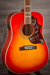 Epiphone Acoustic Guitar USED - Epiphone Hummingbird Pro Acoustic Guitar - Faded Cherry