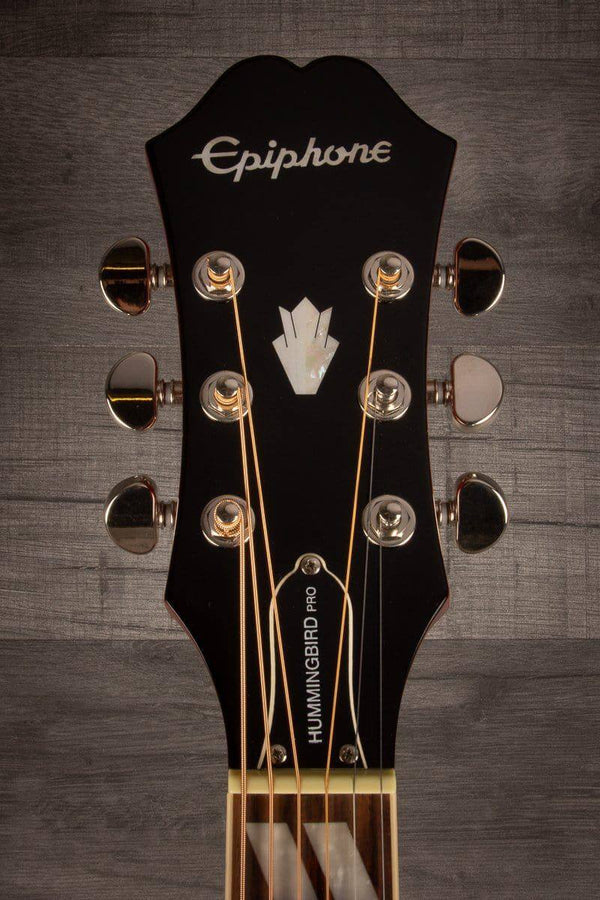 Epiphone Acoustic Guitar USED - Epiphone Hummingbird Pro Acoustic Guitar - Faded Cherry