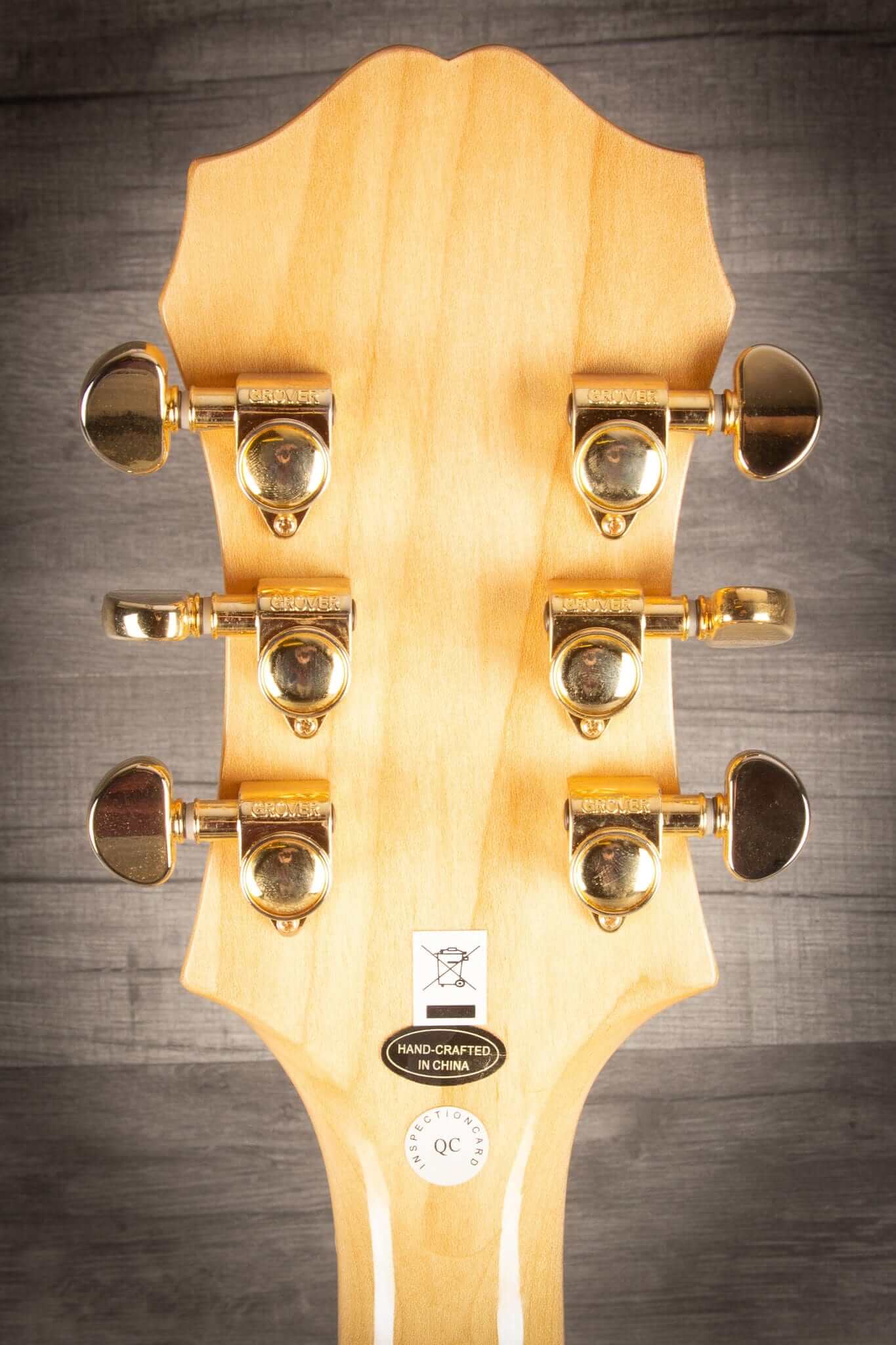 USED - Epiphone Sheraton ii - Natural, Gold Hardware - 2011