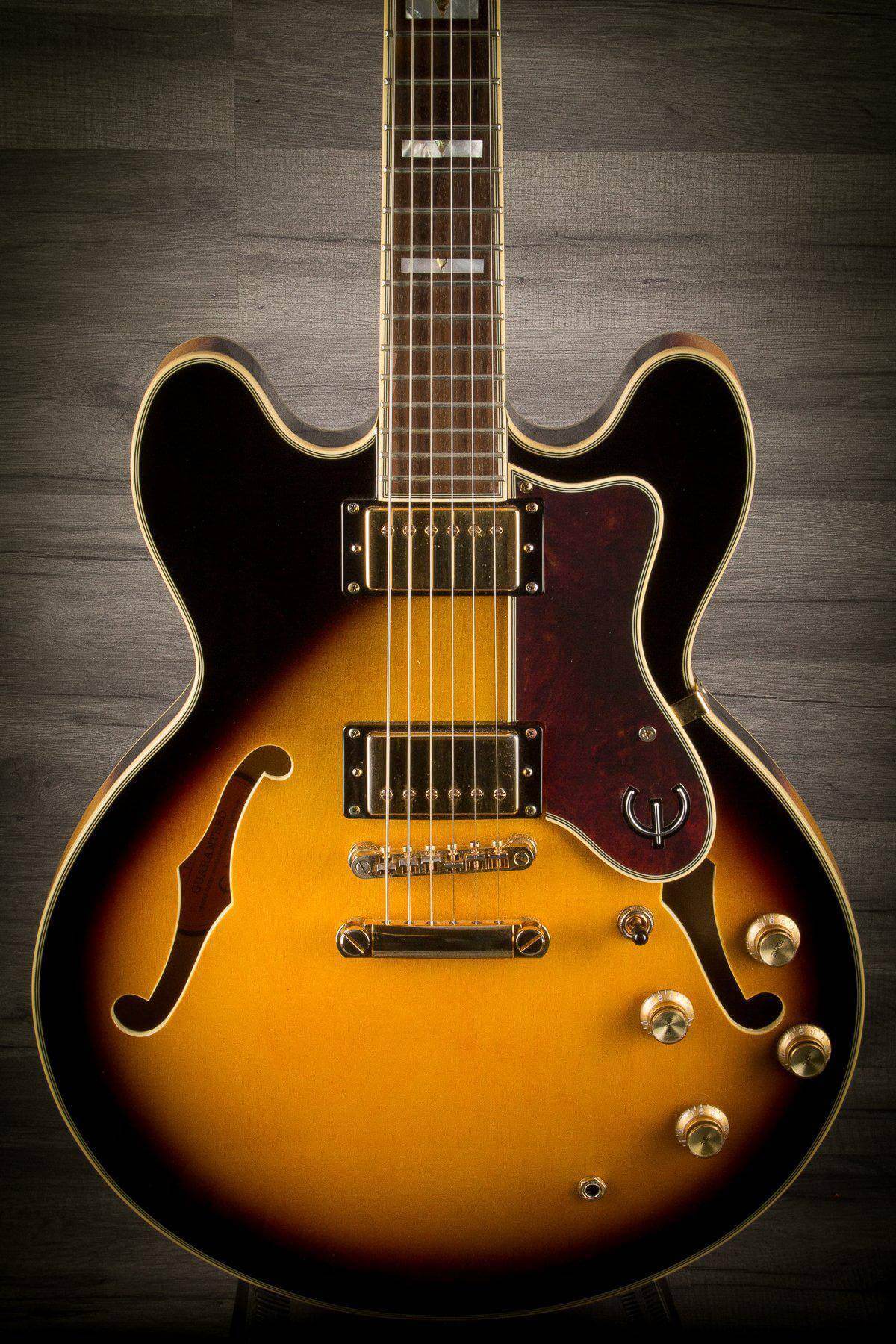 USED - Epiphone Sheraton II Pro (Vintage Sunburst) W/Hardcase
