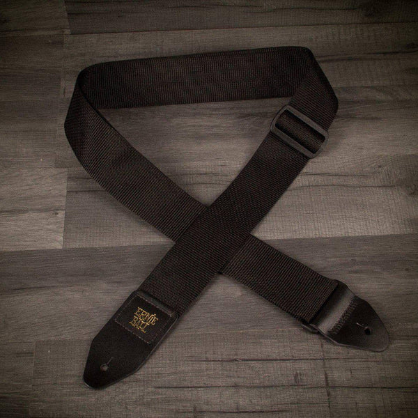 Ernie Ball Accessories Ernie Ball Black Nylon Guitar Strap