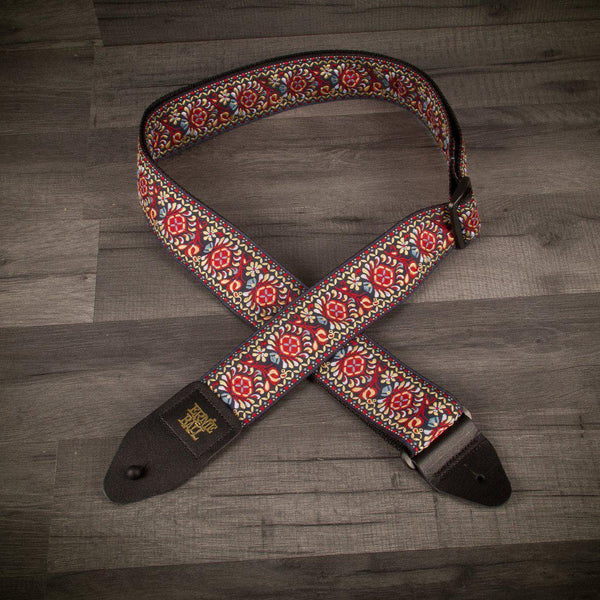 Ernie Ball Accessories Ernie Ball Classic Jacquard Royal Bloom Guitar Strap