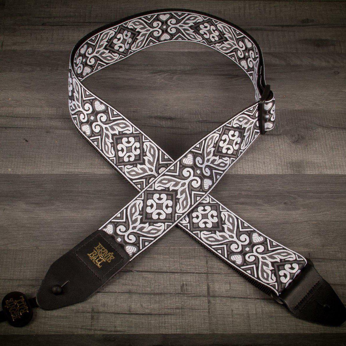 Ernie Ball Accessories Ernie Ball Tribal Silver Jacquard Strap