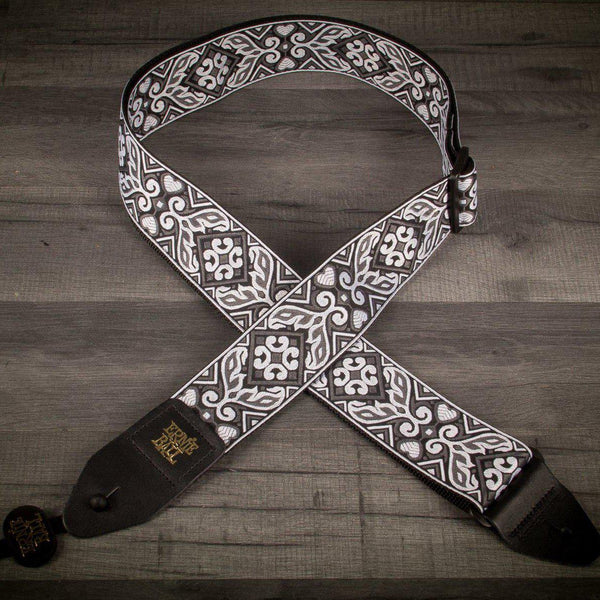 Ernie Ball Accessories Ernie Ball Tribal Silver Jacquard Strap