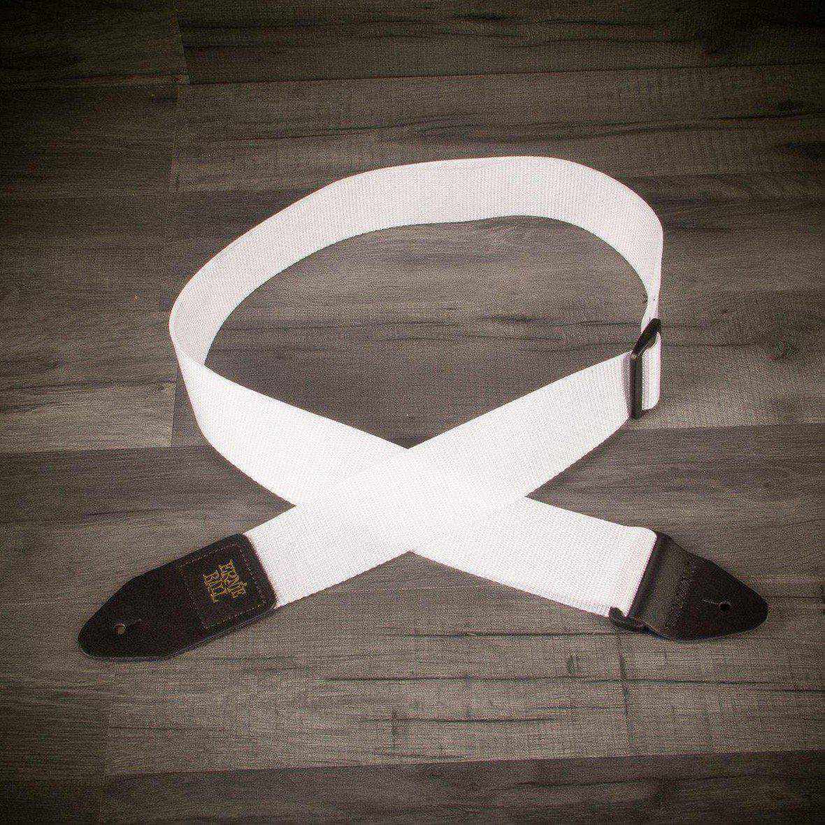 Ernie Ball White Nylon Guitar Strap - MusicStreet