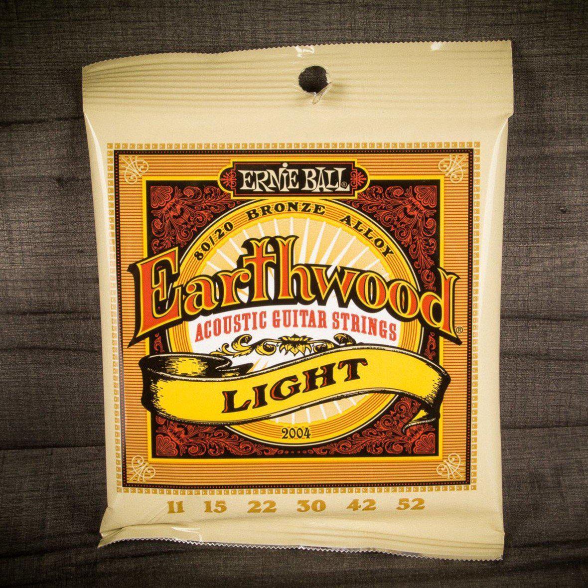 Ernie Ball 2004 Earthwood Light 80/20 Bronze 11-52