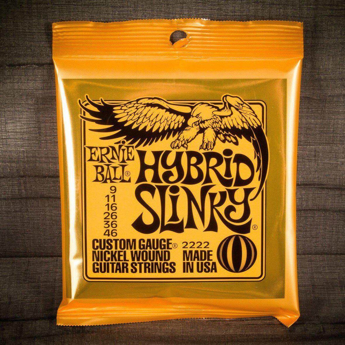 Ernie Ball Hybrid Slinky 2222 Guitar Strings 9-46