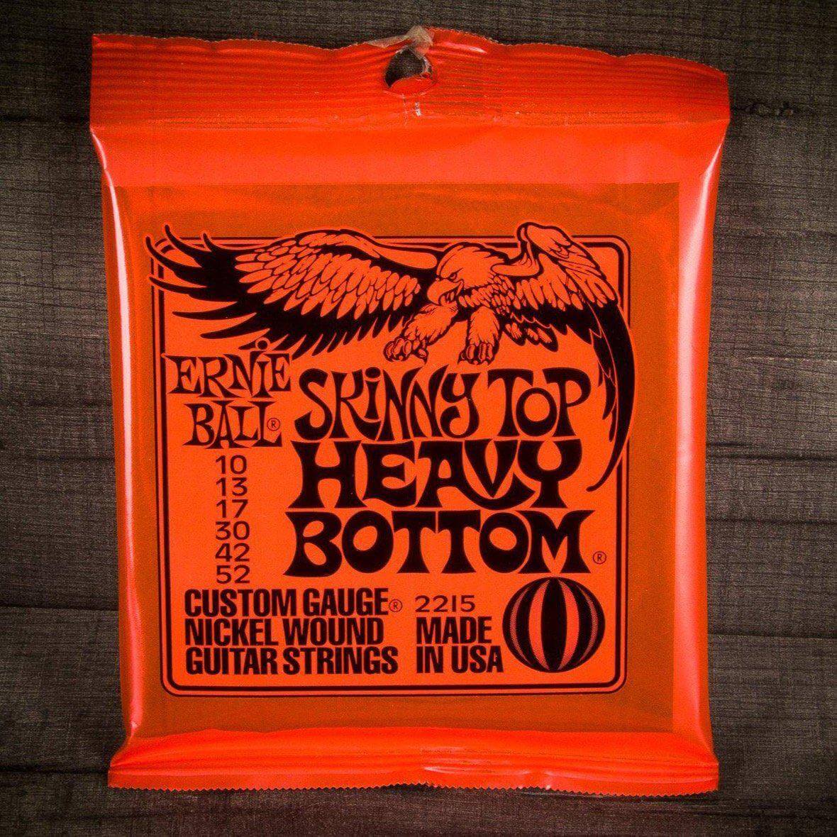 Ernie Ball Skinny Top Heavy Bottom 2215 Guitar Strings 10 - 52