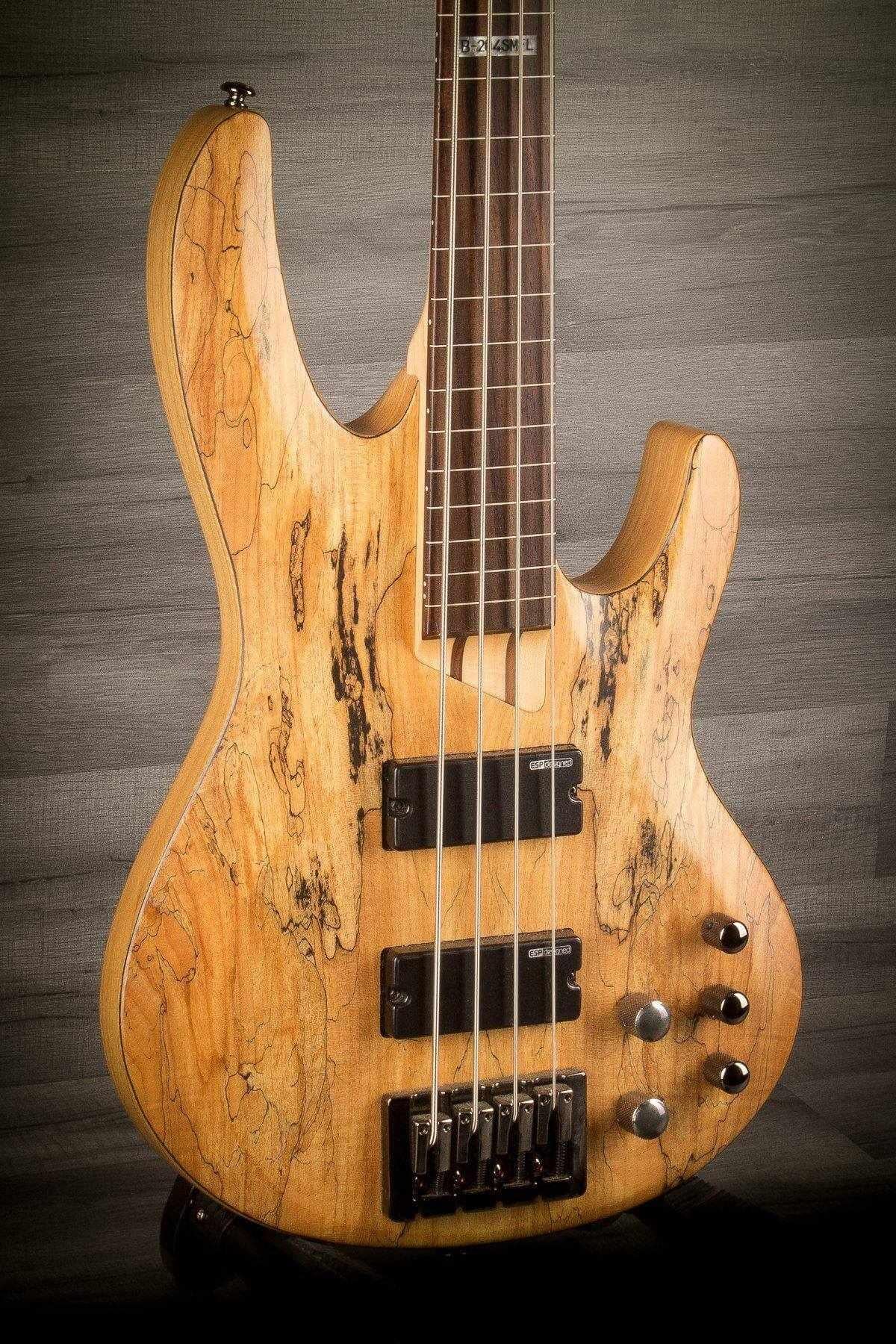 USED - ESP LTD B-204SM FL Natural