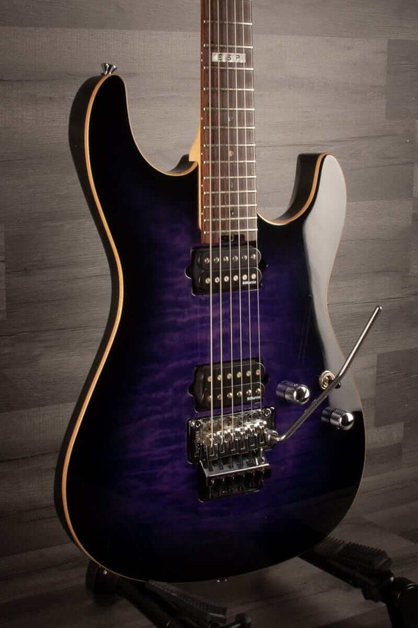 ESP Electric Guitar USED - ESP EII ST-2 Trans Purple