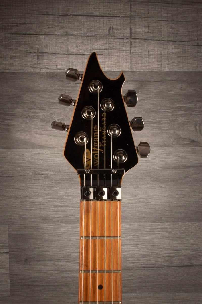 EVH Wolfgang® Standard QM, Baked Maple Fingerboard, Transparent Green