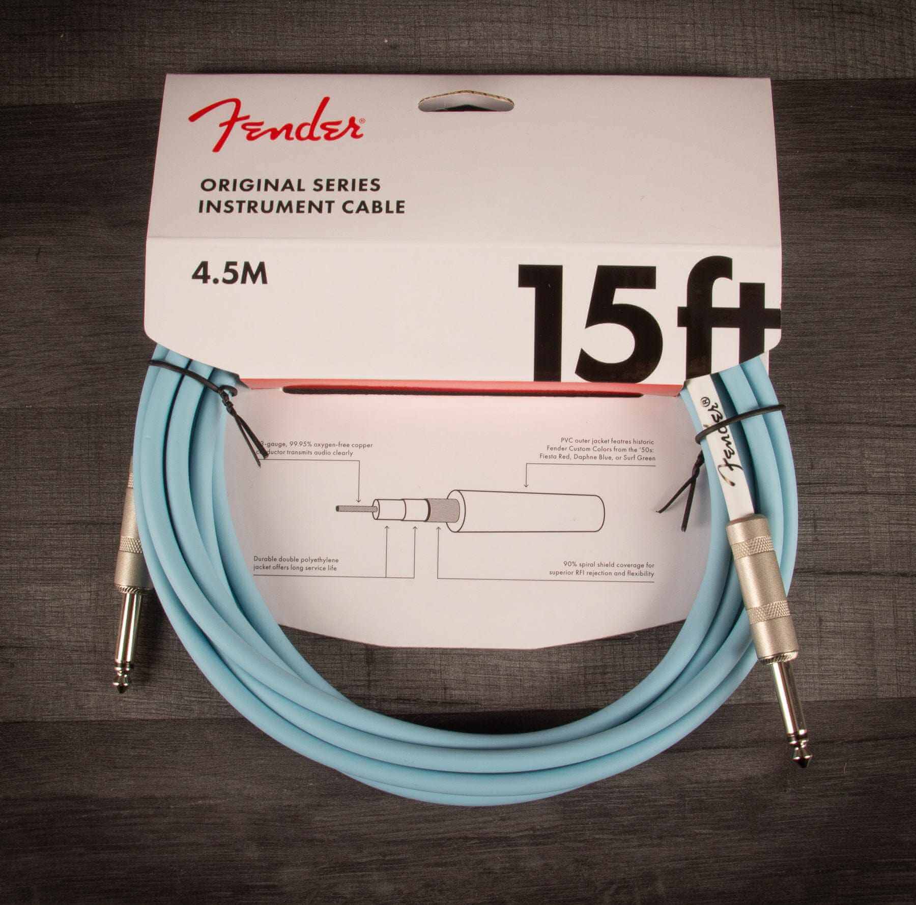 Fender 15ft Original Series Instrument Cable