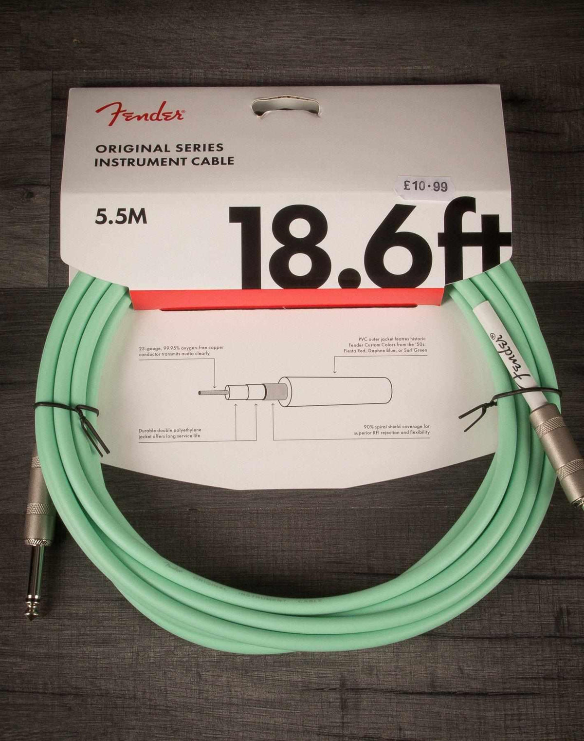 Fender 18.6ft Original Series Instrument Cable