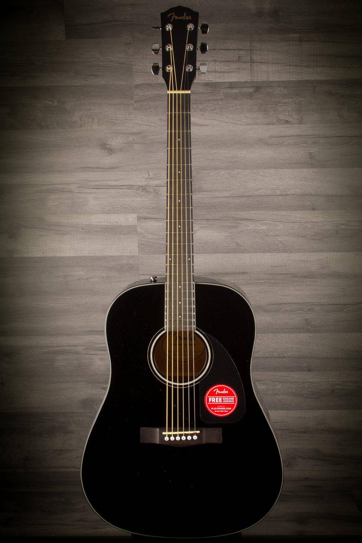 Fender CD60 v3 - Black - MusicStreet