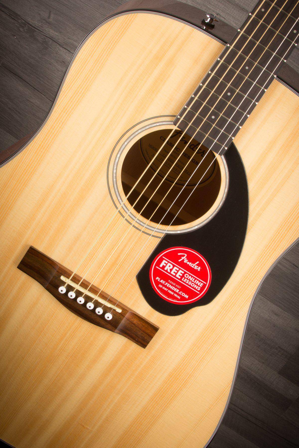 Fender CD60 v3 Natural - MusicStreet