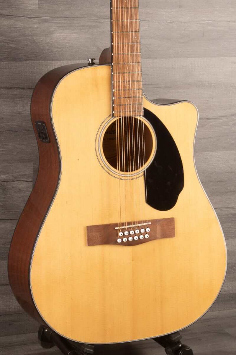 USED - Fender CD-60SCE Dreadnought 12 String Electro Acoustic, Natural