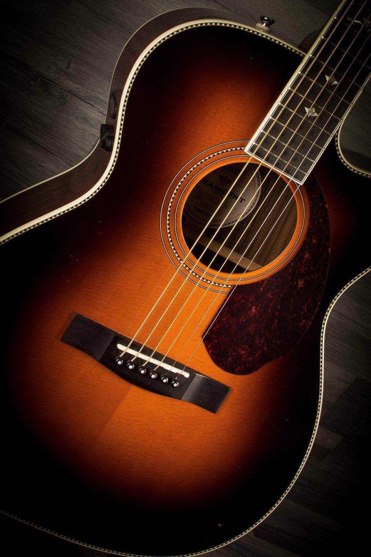 USED - Fender Paramount Pm-3Ce Deluxe 000 Sunburst