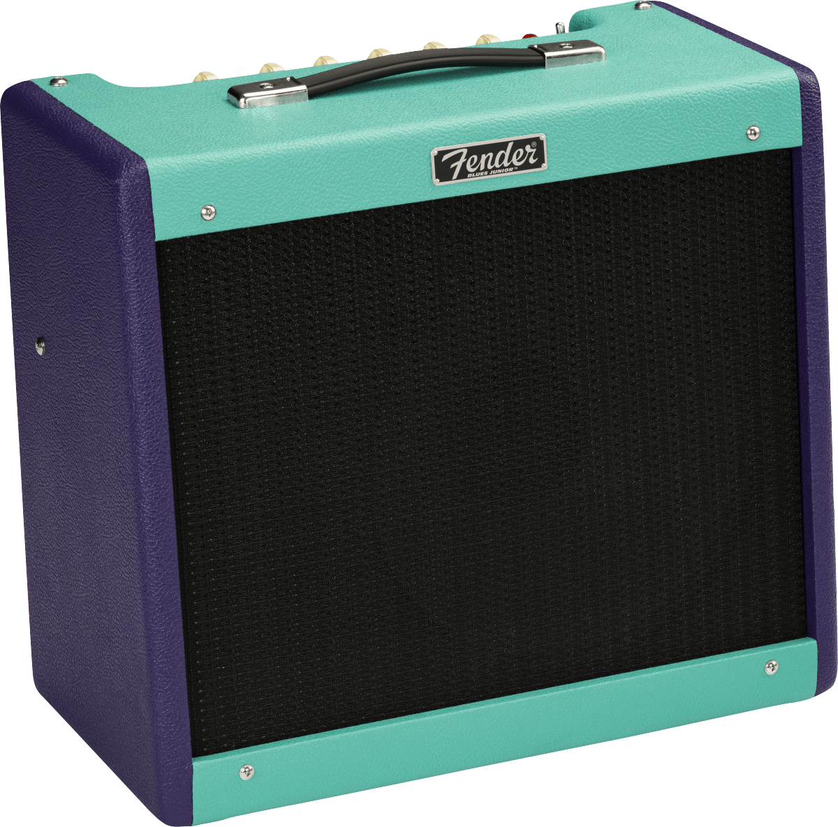Fender 2020 Ltd Blues Junior IV, Cannabis Rex Speaker, Two Tone Purple and Seafoam