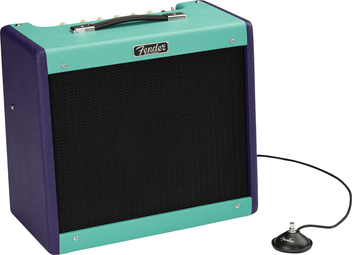 Fender 2020 Ltd Blues Junior IV, Cannabis Rex Speaker, Two Tone Purple and Seafoam