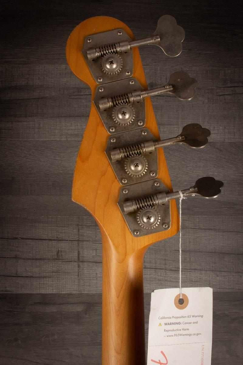 Fender 60th Anniversary Road Worn '60s Jazz Bass Guitar - Firemist Silver