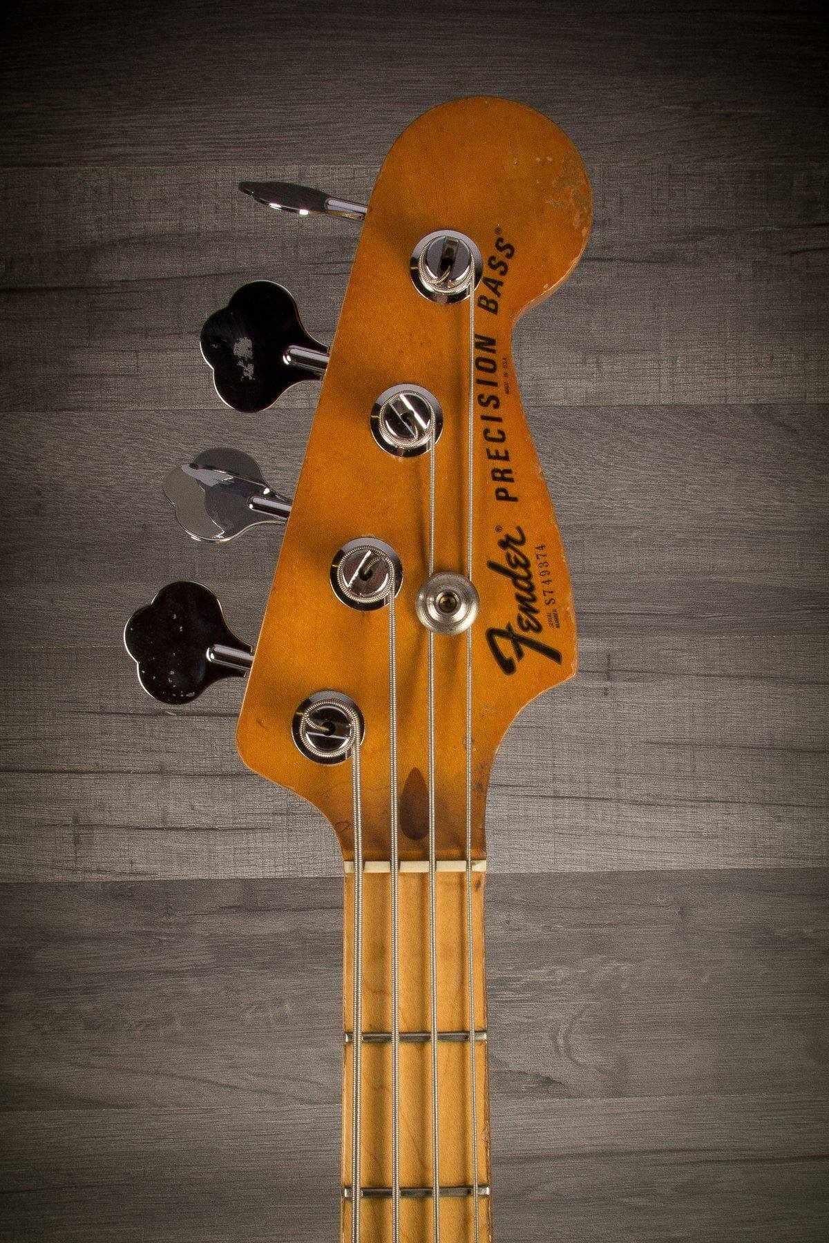 USED - Fender Precision Bass 1977 3 Tone Sunburst