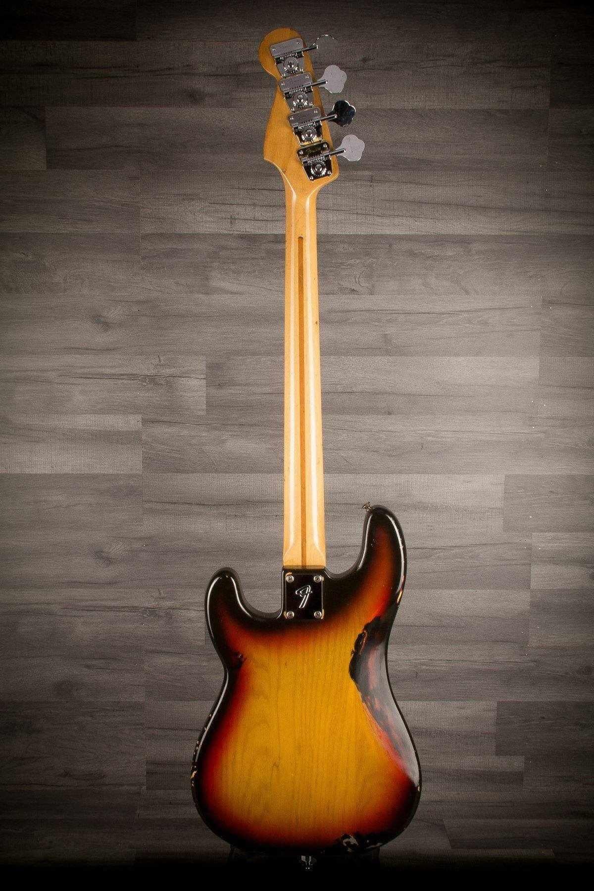 USED - Fender Precision Bass 1977 3 Tone Sunburst