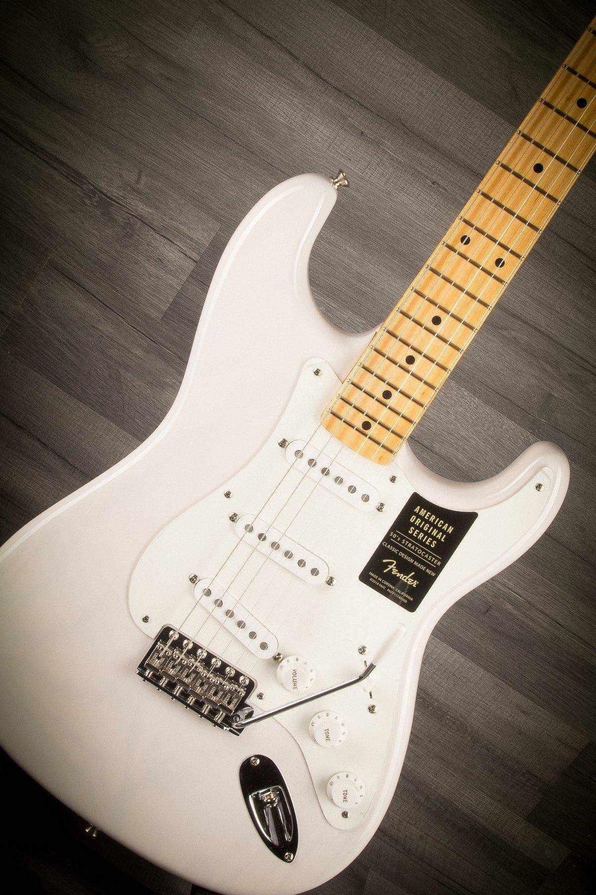 Fender American Original 50s Strat Maple Neck - White Blonde
